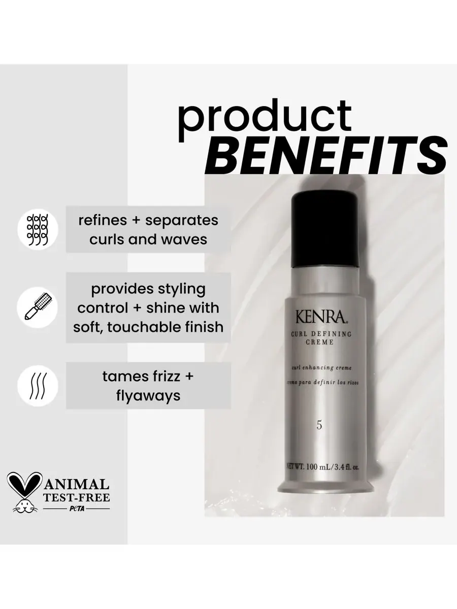 Kenra Professional Крем для формирования локонов, 5 шт., 3,4 унции — изображение 2 из 6