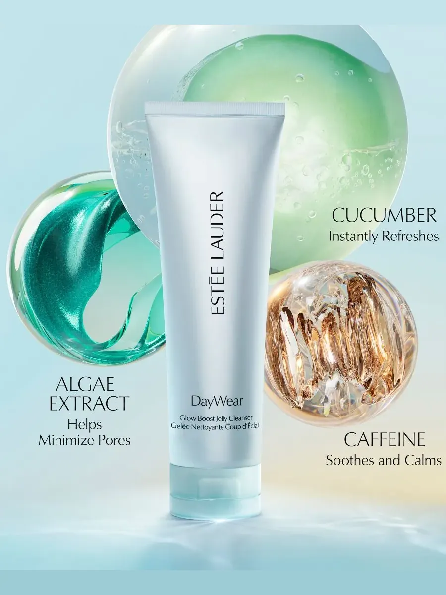 Гель для умывания Estée Lauder DayWear Glow Boost, увлажняющий, для комбинированной кожи, 120 мл — изображение 2 из 8