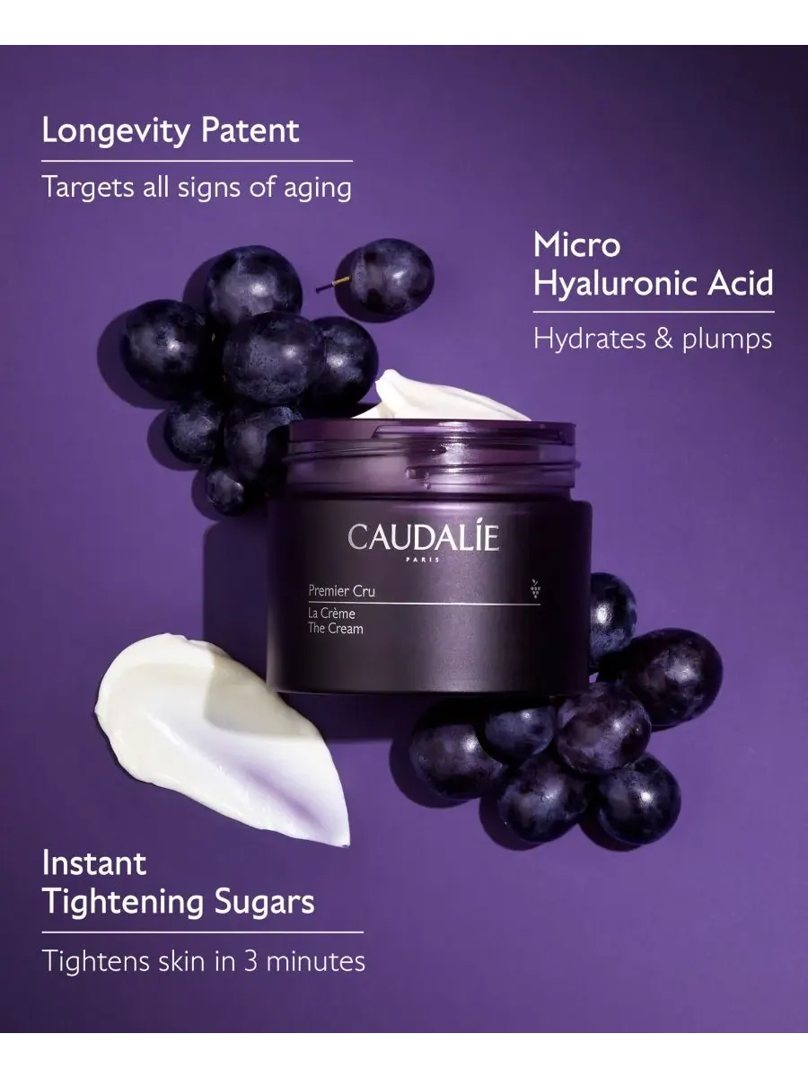 Сыворотка Caudalie — Сменный блок крема Premier Cru The Cream — изображение 3 из 9