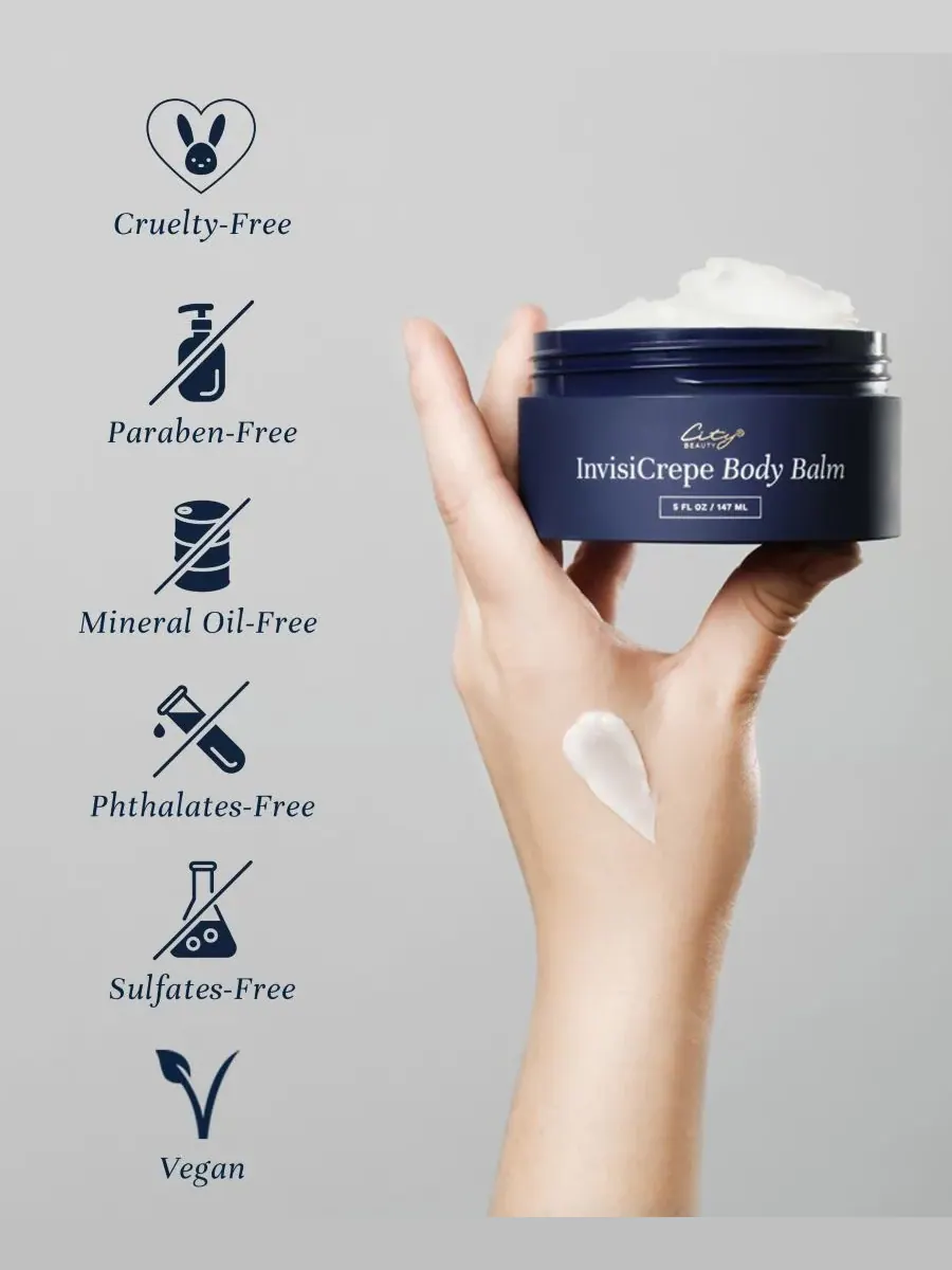 City Beauty Разглаживающий бальзам для кожи Invisicrepe, 147 мл (5 жидких унций) — изображение 5 из 10