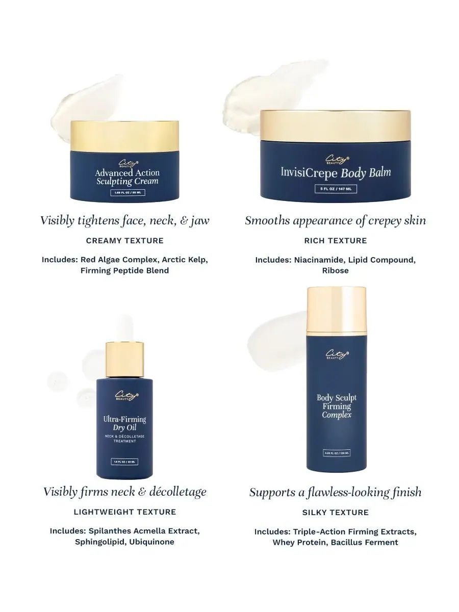 City Beauty Разглаживающий бальзам для кожи Invisicrepe, 147 мл (5 жидких унций) — изображение 10 из 10