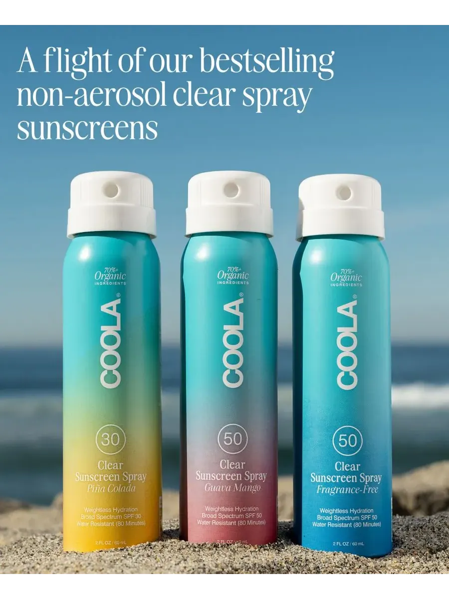 COOLA Набор из 3 мини-спрей с SPF-защитой — изображение 2 из 8