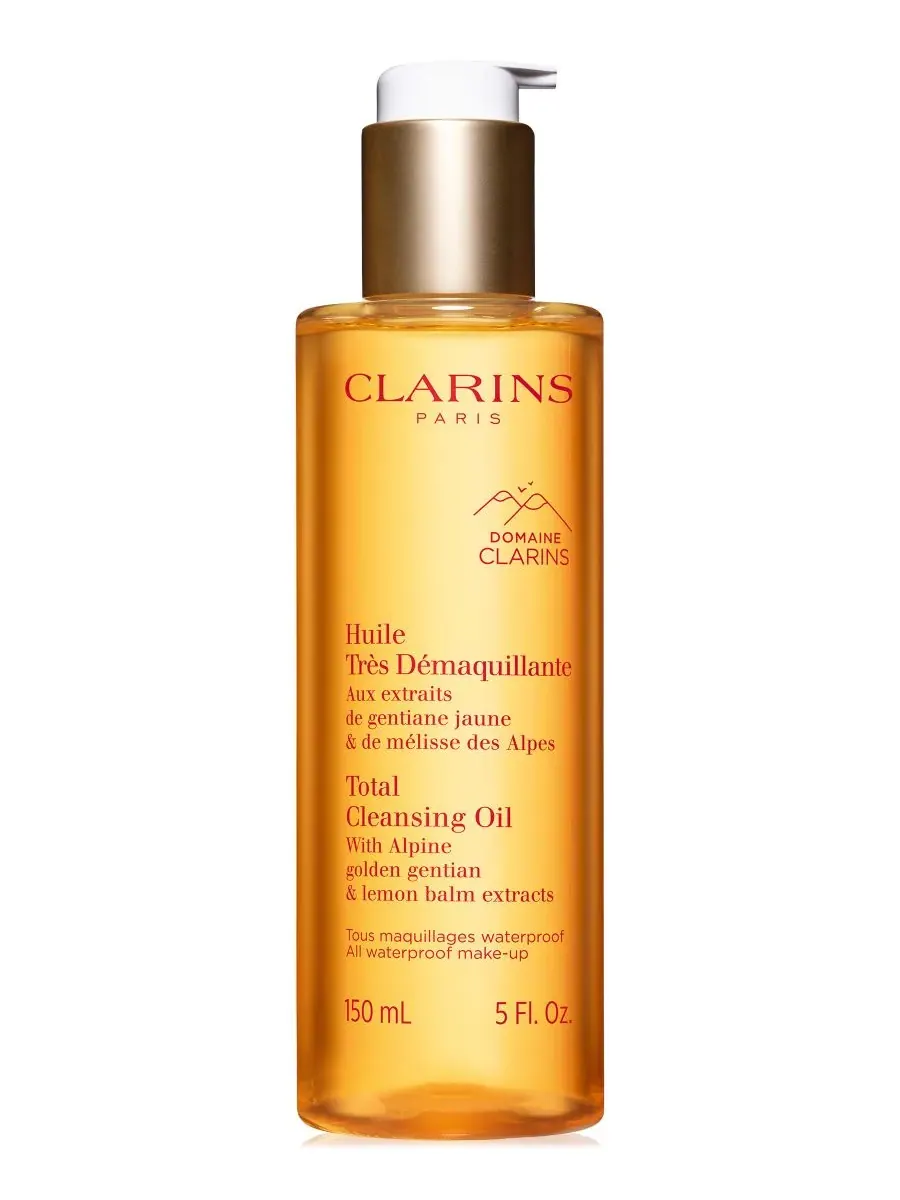 Гидрофильное масло Clarins — Очищающее масло и Total Cleansing Oil & Makeup Remover, 140 мл