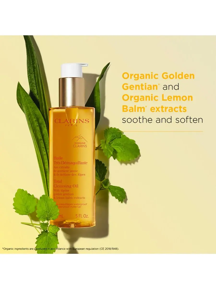 Гидрофильное масло Clarins — Очищающее масло и Total Cleansing Oil & Makeup Remover, 140 мл — изображение 6 из 7