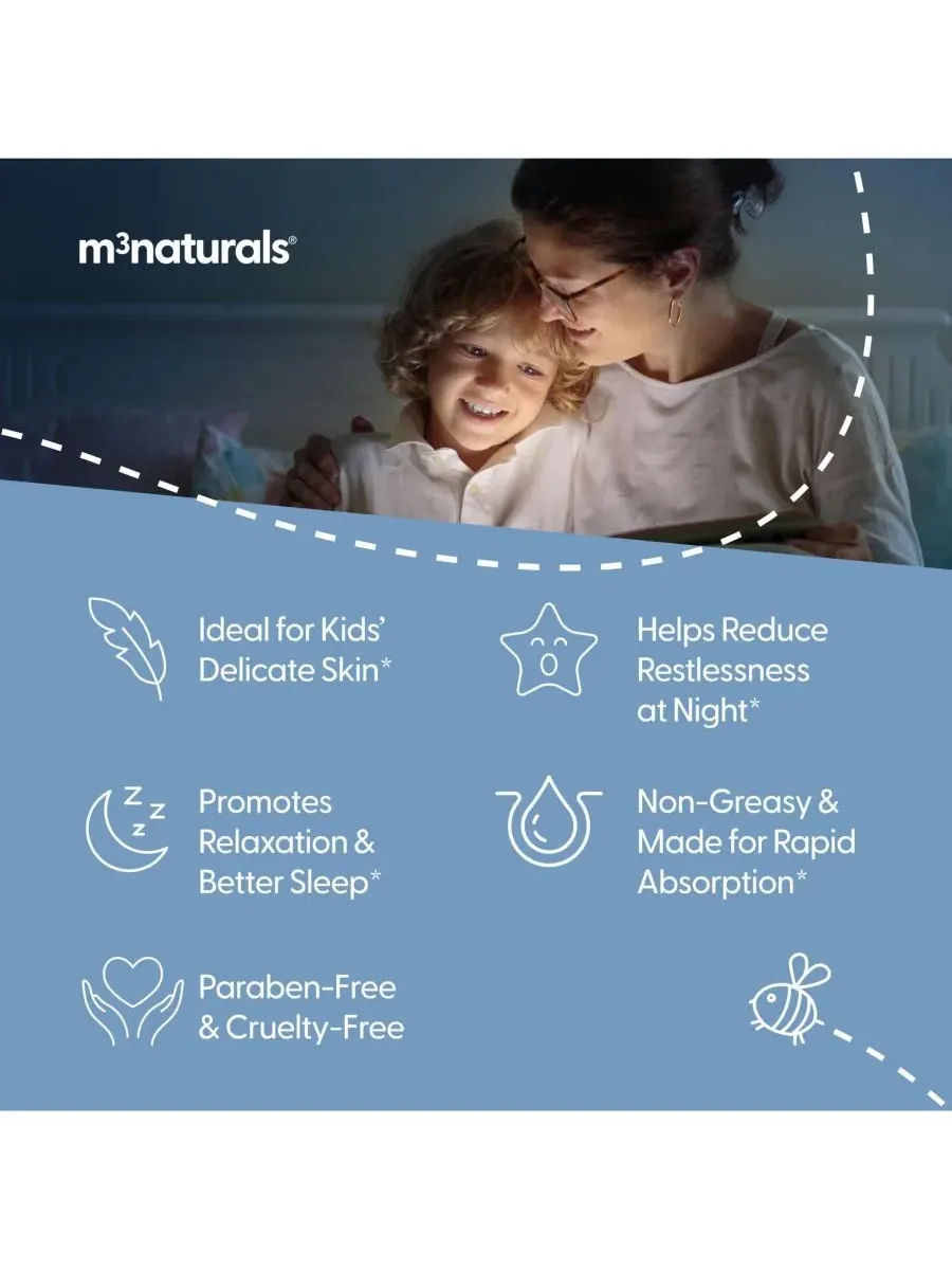 M3 Naturals Детский магниевый лосьон M3, без запаха, 237 мл (8 жидких унций) — изображение 4 из 5