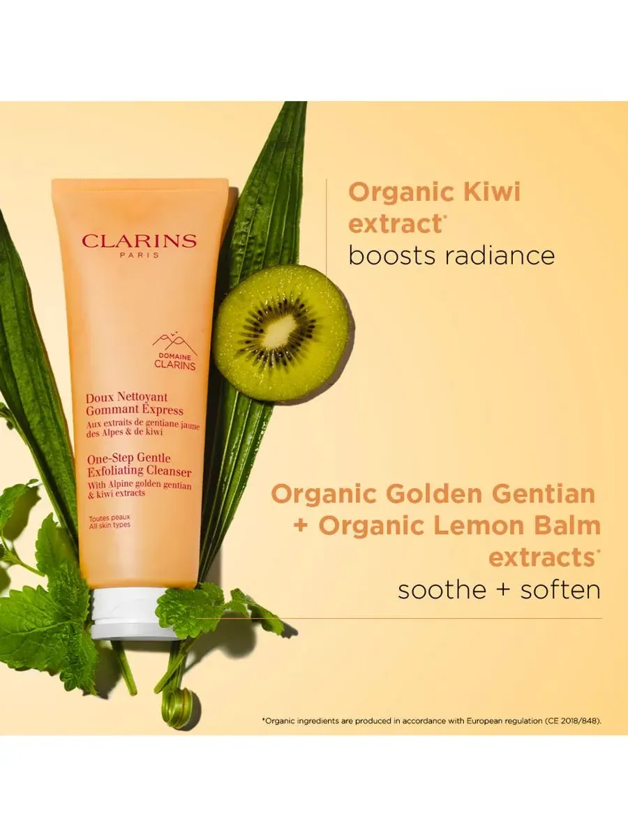 Лосьон Clarins — Одношаговое мягкое отшелушивающее очищающее средство, 100 мл — изображение 4 из 10