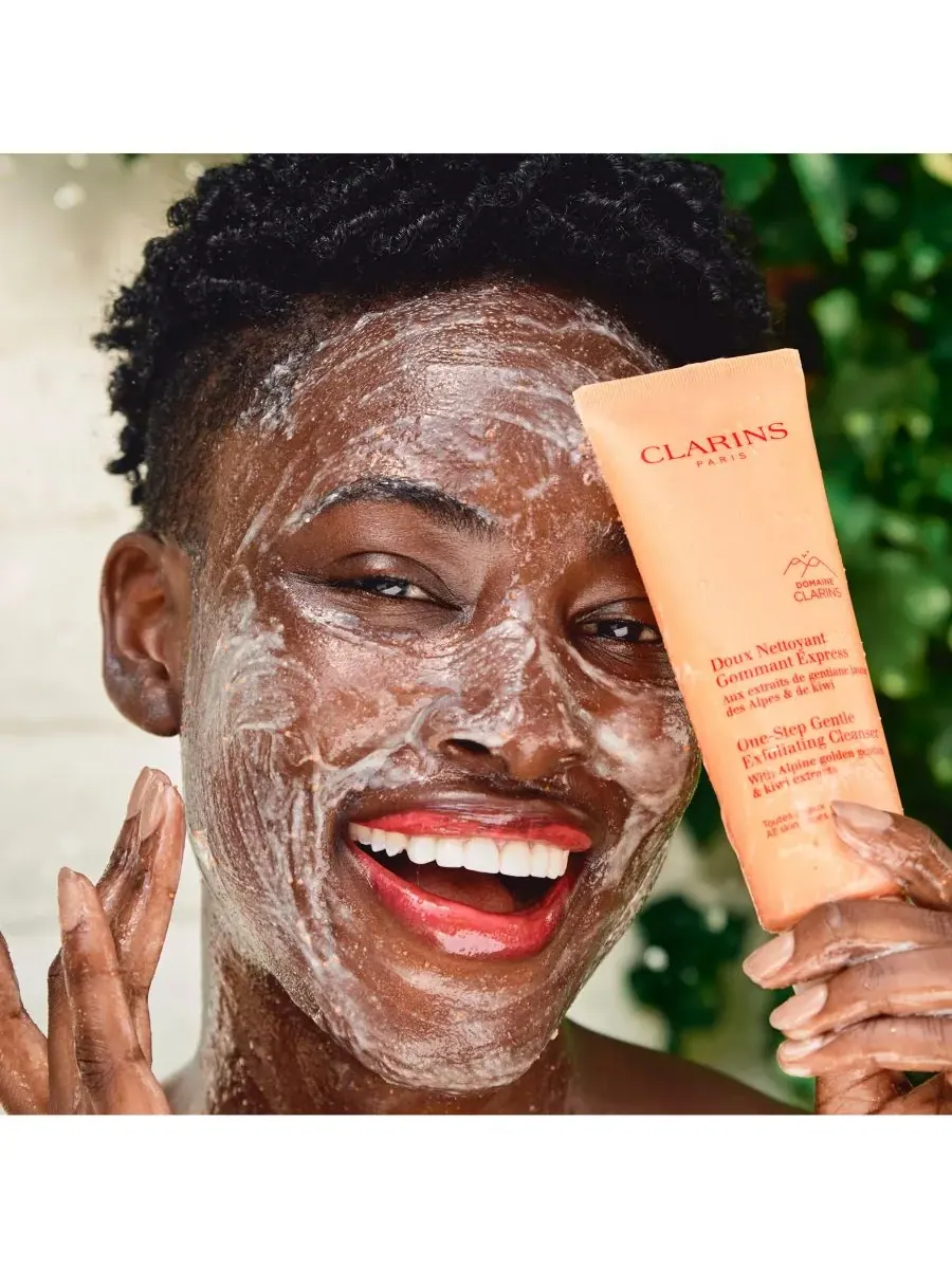 Лосьон Clarins — Одношаговое мягкое отшелушивающее очищающее средство, 100 мл — изображение 5 из 10