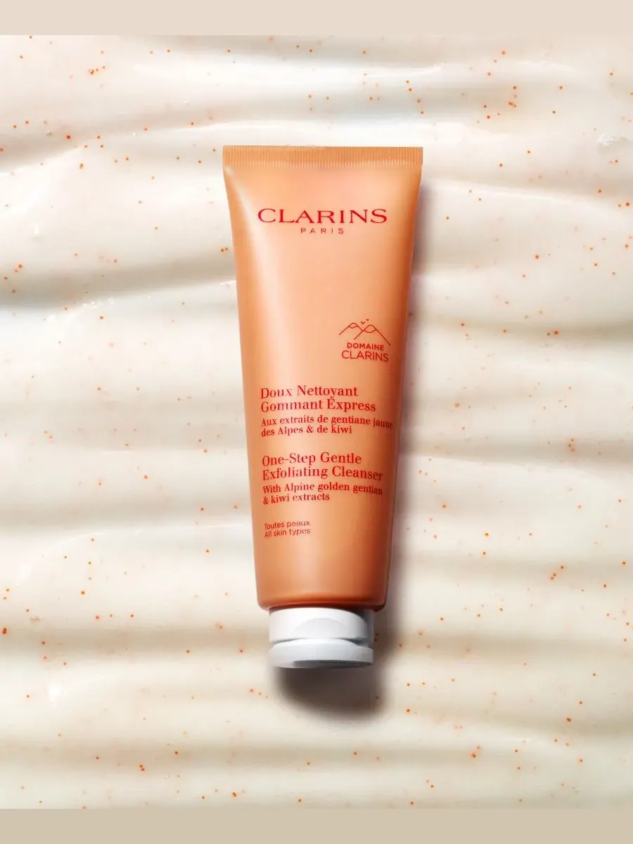 Лосьон Clarins — Одношаговое мягкое отшелушивающее очищающее средство, 100 мл — изображение 7 из 10