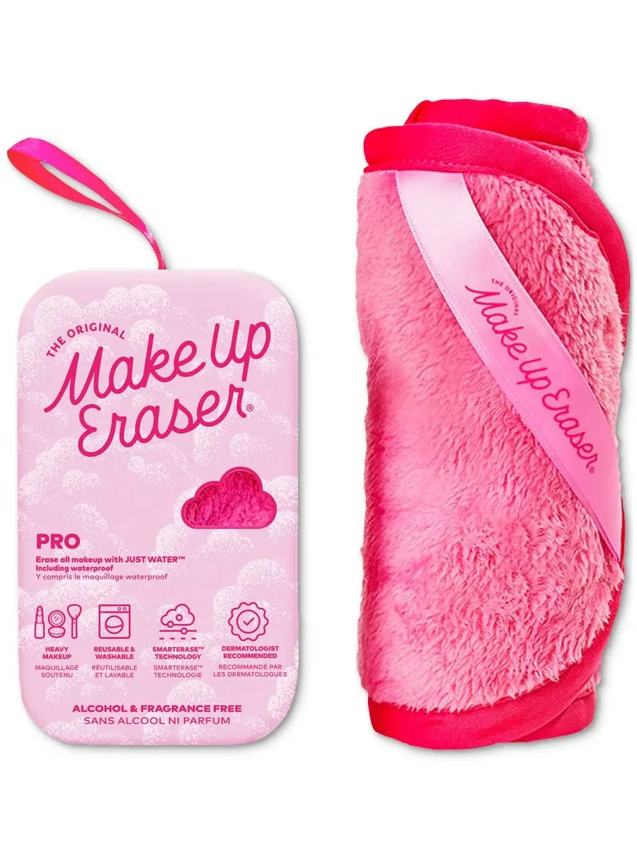 Средство для снятия макияжа Makeup Eraser — Розовые салфетки для снятия макияжа PRO