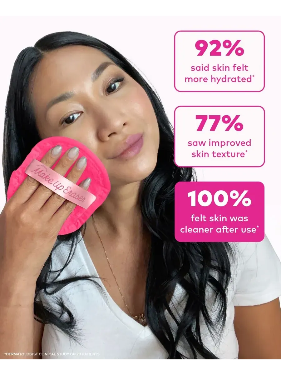 Средство для снятия макияжа Makeup Eraser — Розовые салфетки для снятия макияжа PRO — изображение 8 из 10