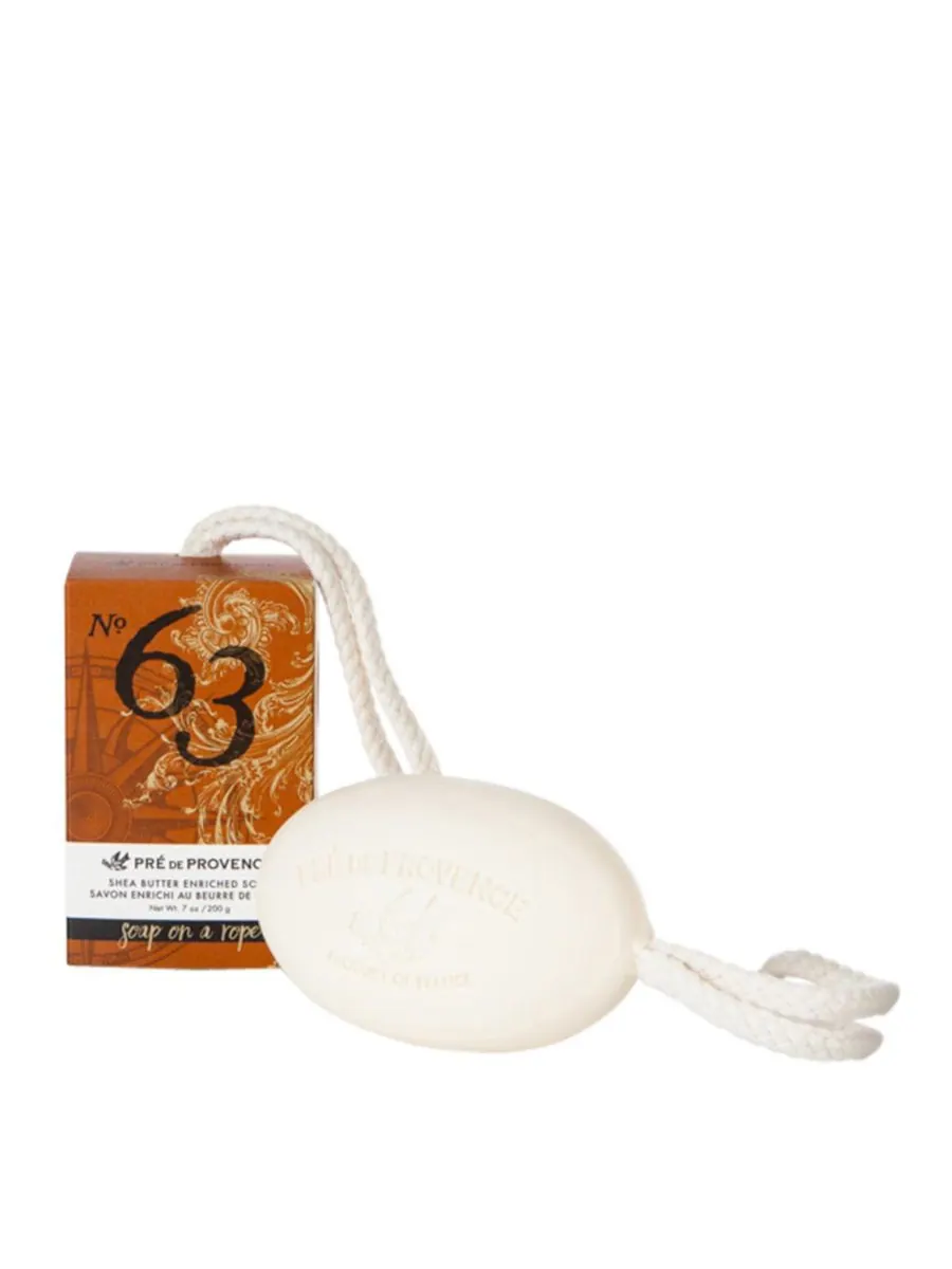 Мужское мыло Pre de Provence, размер 63, Soap on a Rope, 200 грамм European Soaps