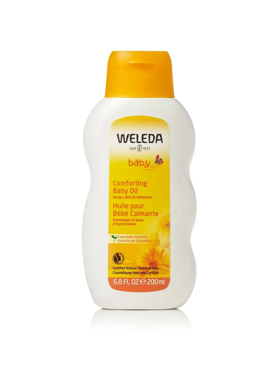 Weleda Успокаивающее детское масло с экстрактом календулы, 173 г — мульти