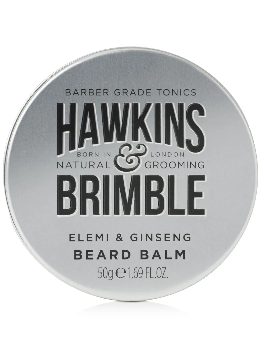 Бальзам для бороды Hawkins & Brimble — серебристый