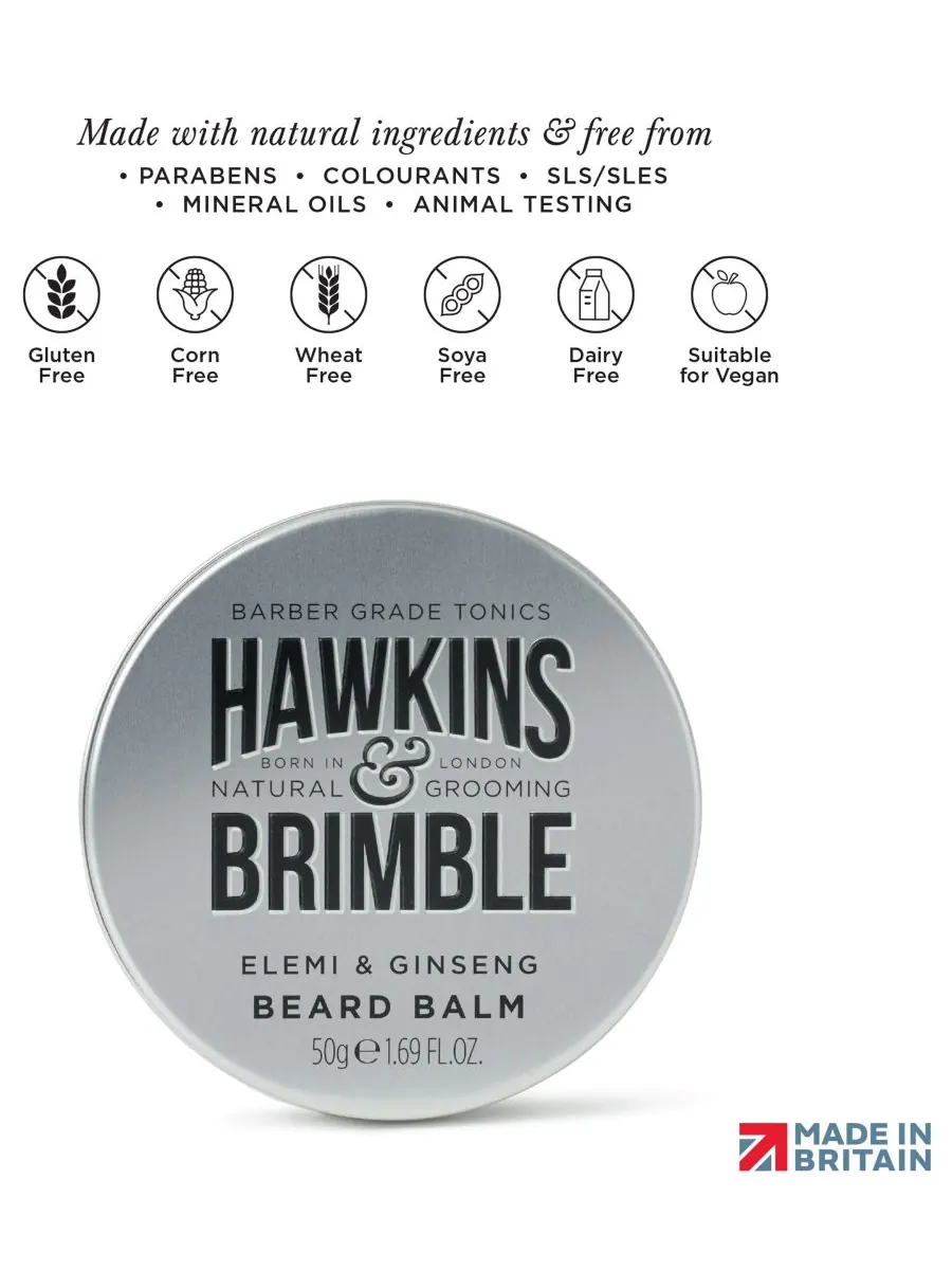 Бальзам для бороды Hawkins & Brimble — изображение 3 из 6