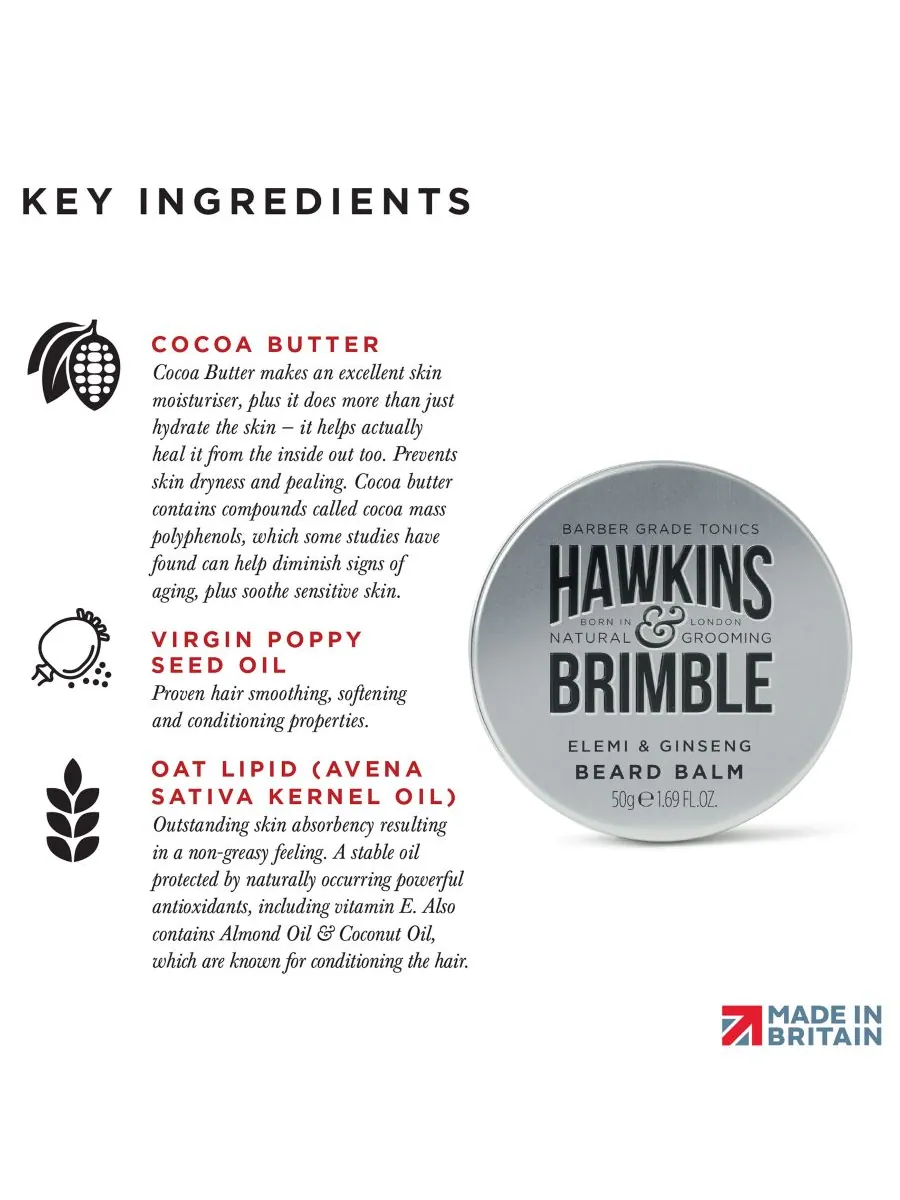 Бальзам для бороды Hawkins & Brimble — изображение 4 из 6