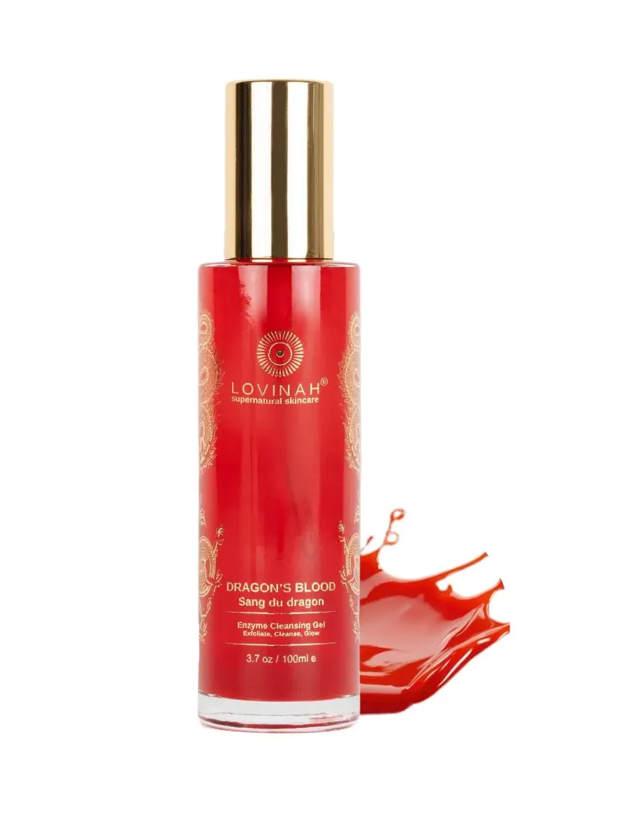 Гель для умывания Lovinah Skincare — Очищающий гель с ферментами «Драконья кровь» — мульти