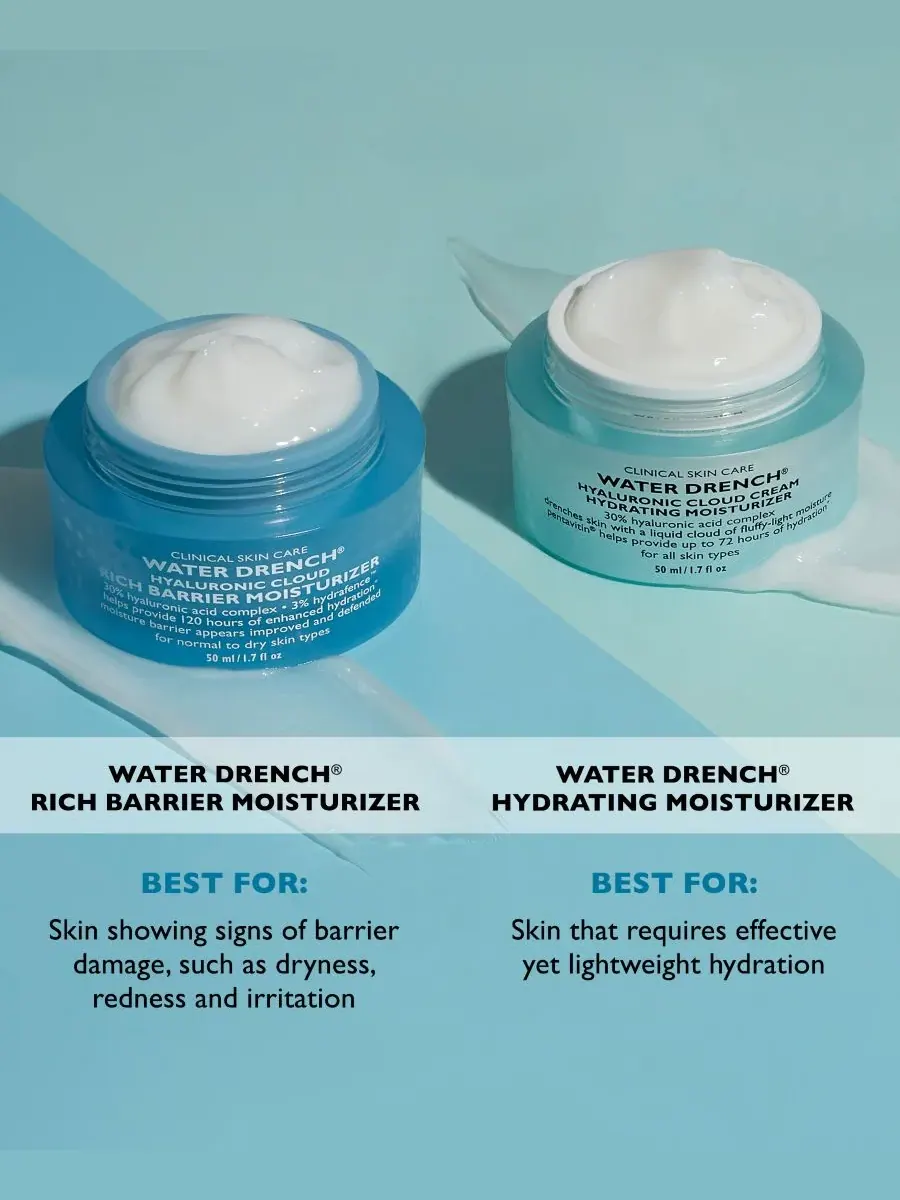 Peter Thomas Roth Увлажняющий крем Water Drench Hyaluronic Cloud Rich Barrier Moisturizer, 1,7 унции — изображение 4 из 8