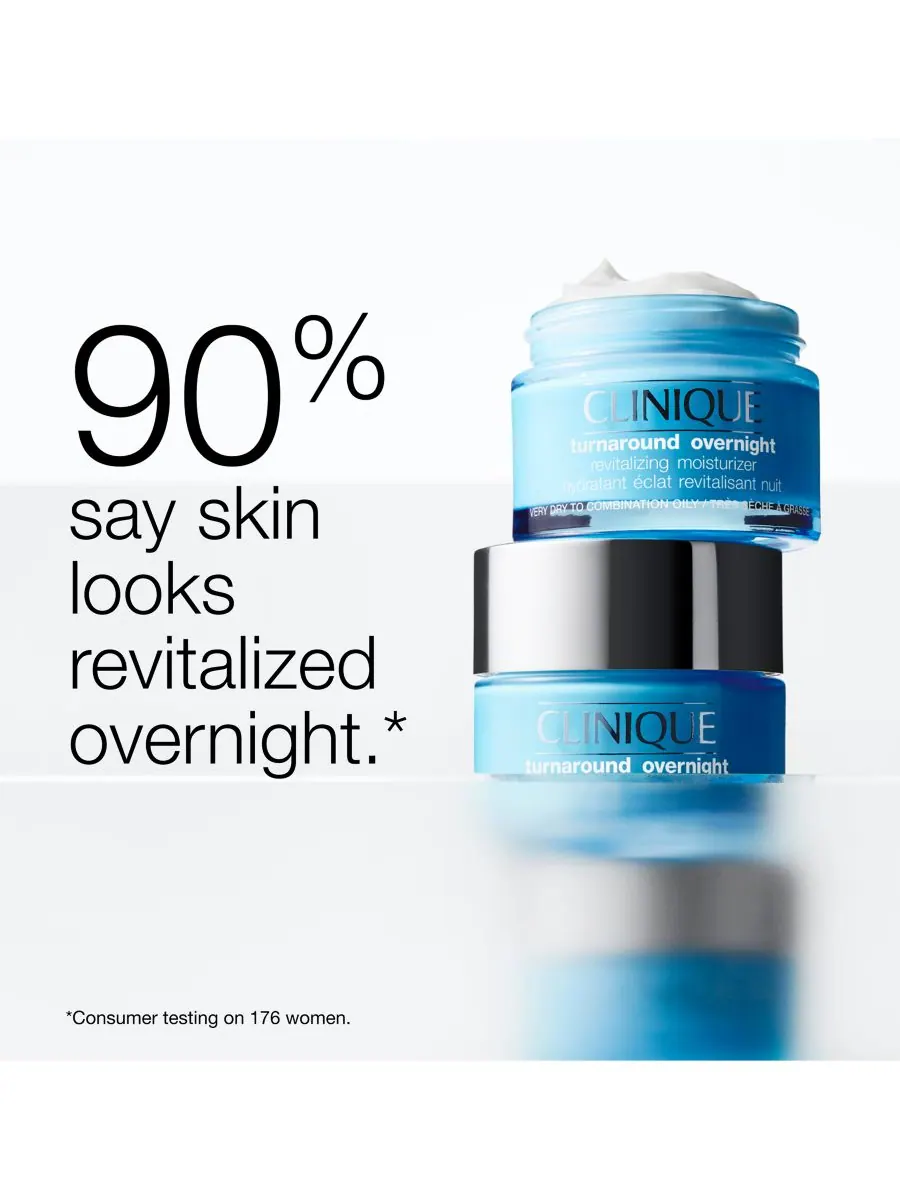 Сыворотка Clinique — Увлажняющий ночной Turnaround Overnight Revitalizing Moisturizer, 50 мл — изображение 5 из 9