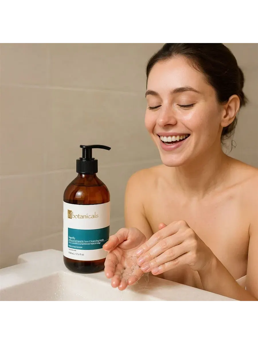 Гель для умывания лица и рук Gingerlily, 500 мл, с пантенолом Dr. Botanicals — изображение 5 из 5