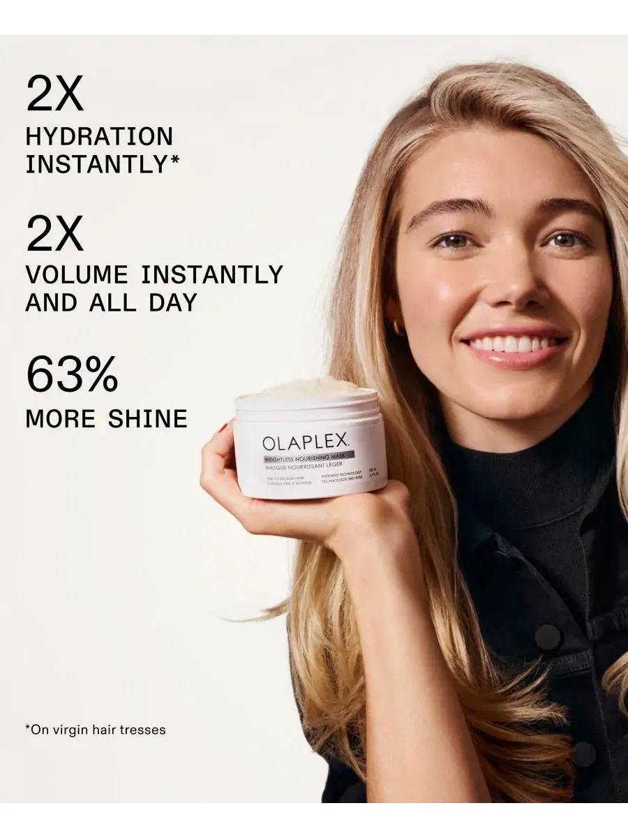 Olaplex Невесомая питательная маска, 190 г — изображение 2 из 10