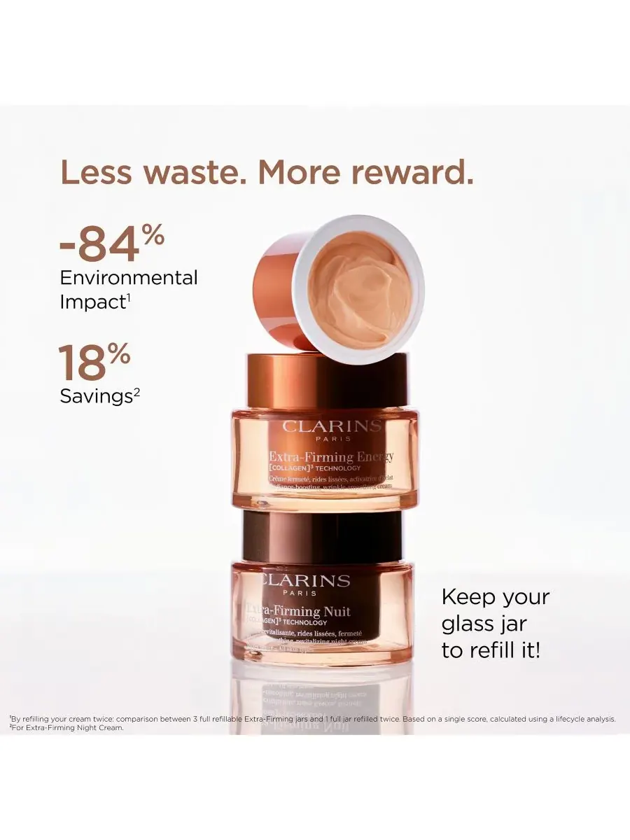 Сыворотка Clarins — Увлажняющий ночной для интенсивного укрепления кожи, сменный блок — изображение 10 из 10