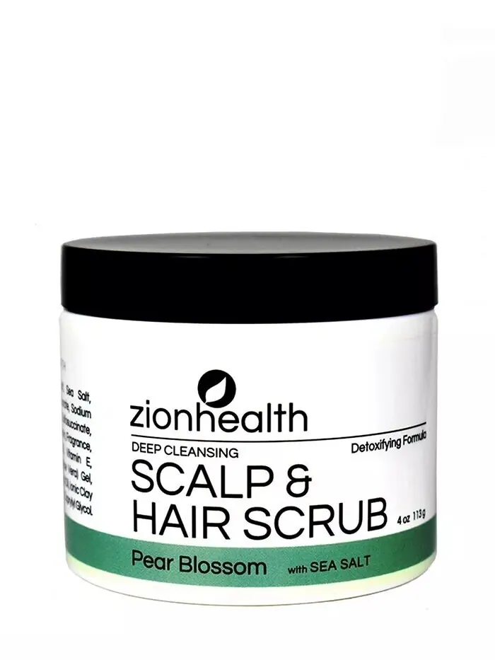 Скраб для волос, грушевый цвет, 4 унции Zion Health