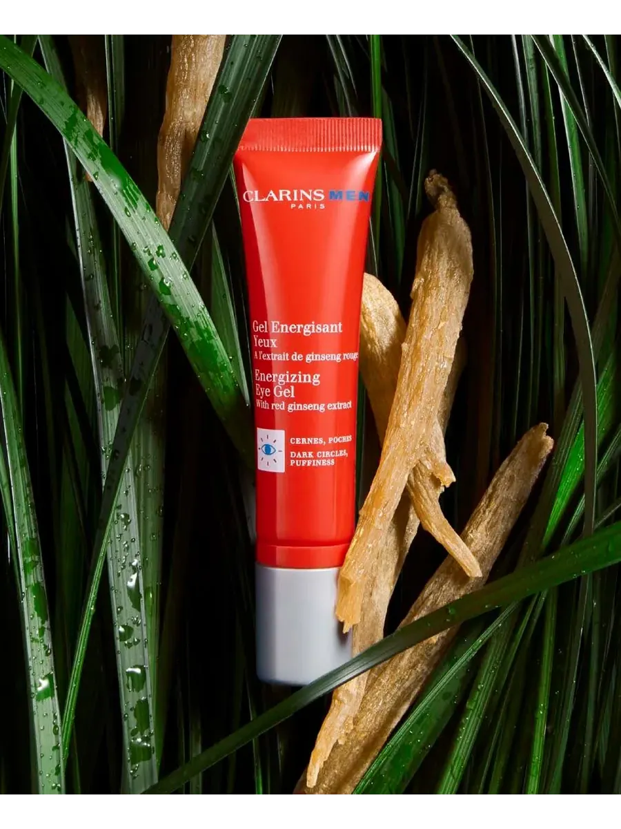 Крем для лица Clarins — CLARNSMEN Энергетический гель от темных кругов и отеков под глазами, 15 мл — изображение 2 из 6