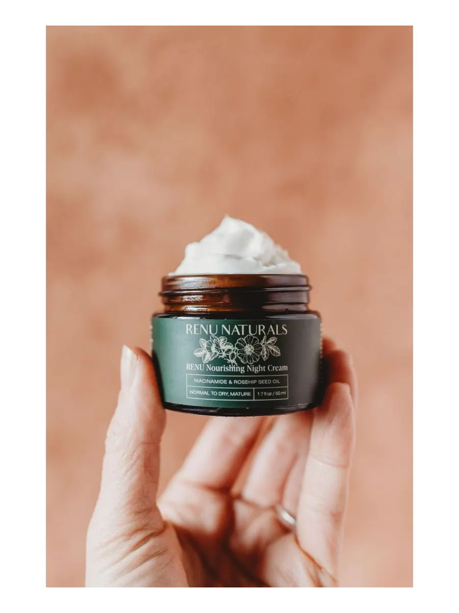 Крем для лица Renu Naturals — Питательный ночной — изображение 3 из 4