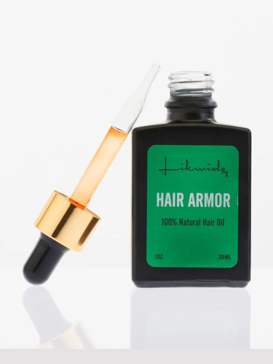 Натуральное масло для волос Hair Armor, 100% натуральное, 28 г Likwid RX — зеленый