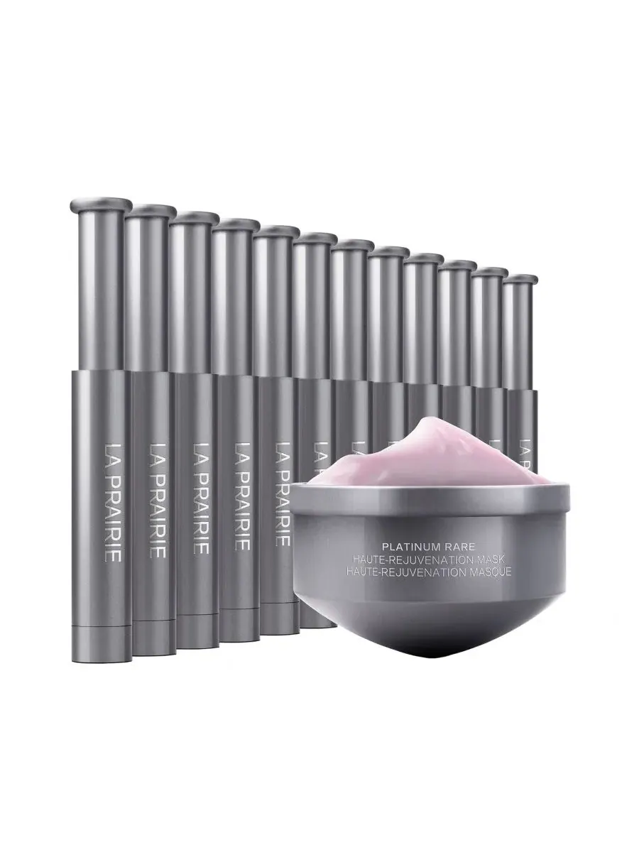 Маска для лица с концентратом и кремом Platinum Rare Haute-Rejuvenation, 13 предметов La Prairie