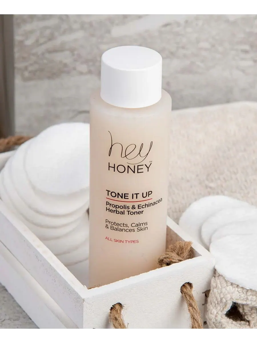 Тоник Hey Honey — Тонизирующий травяной Tone It Up с прополисом и эхинацеей — изображение 4 из 5