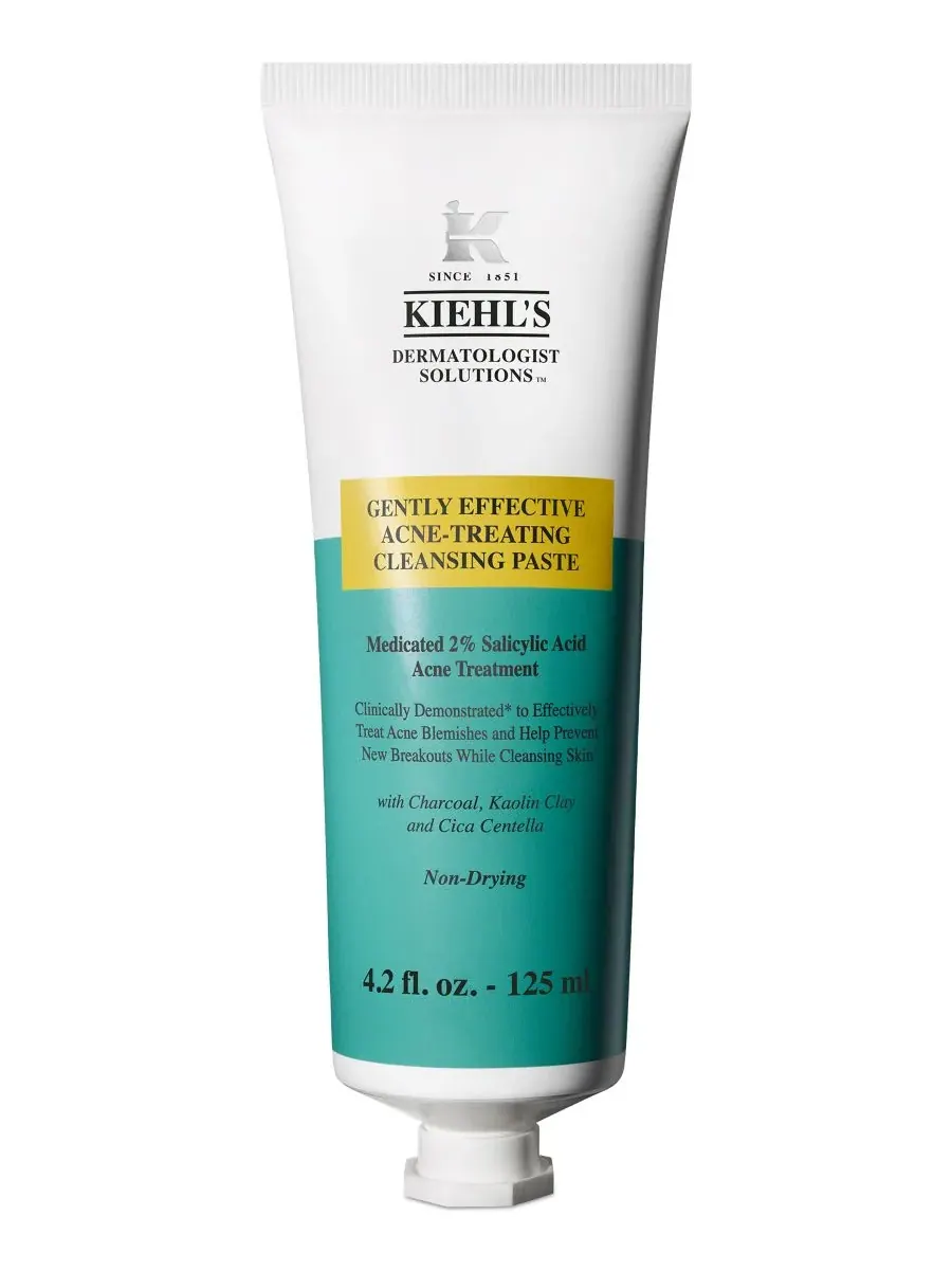 Маска для лица Kiehl's — Since 1851 Мягкая и эффективная очищающая паста для лечения акне
