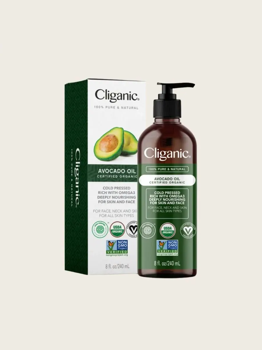 Органическое масло авокадо Cliganic