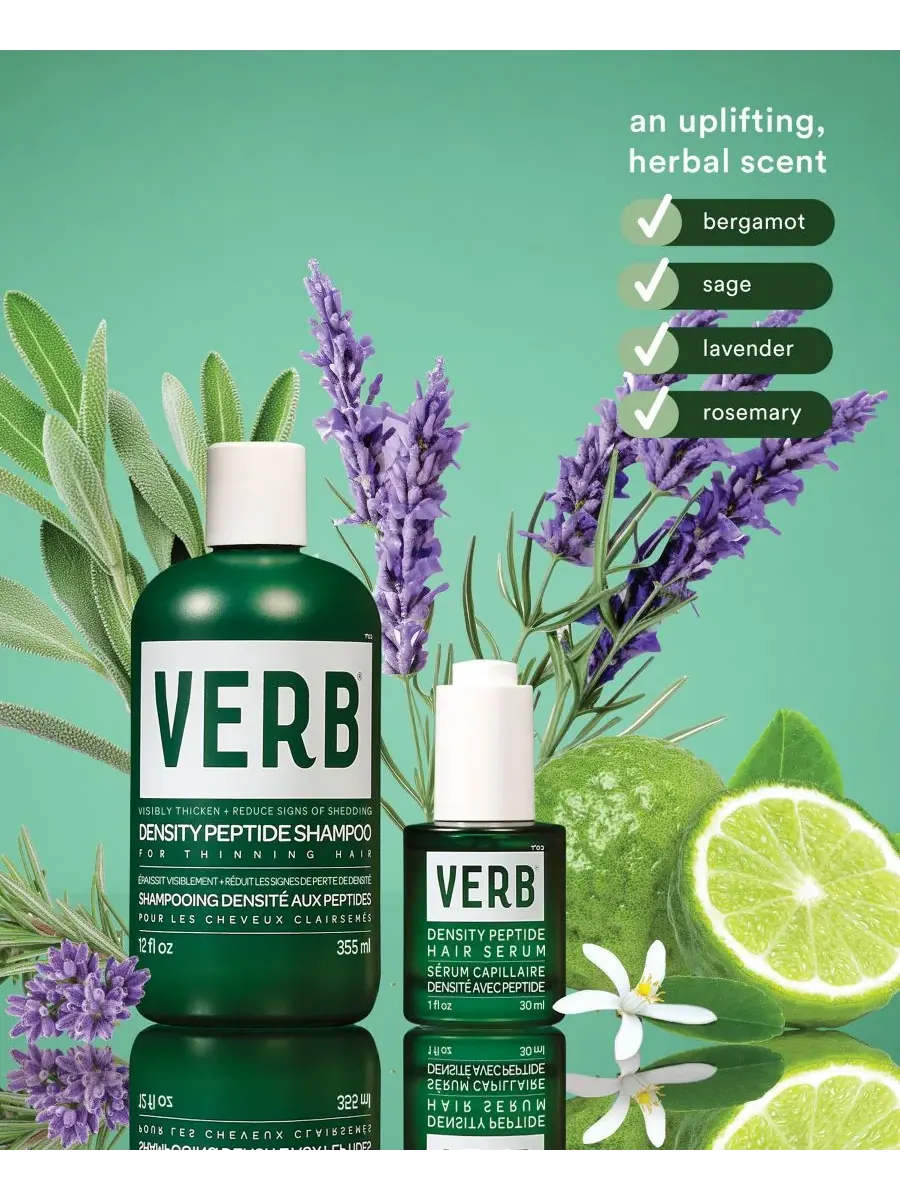 Verb Сыворотка для волос Density Peptide Hair Serum, 1 унция — изображение 10 из 10