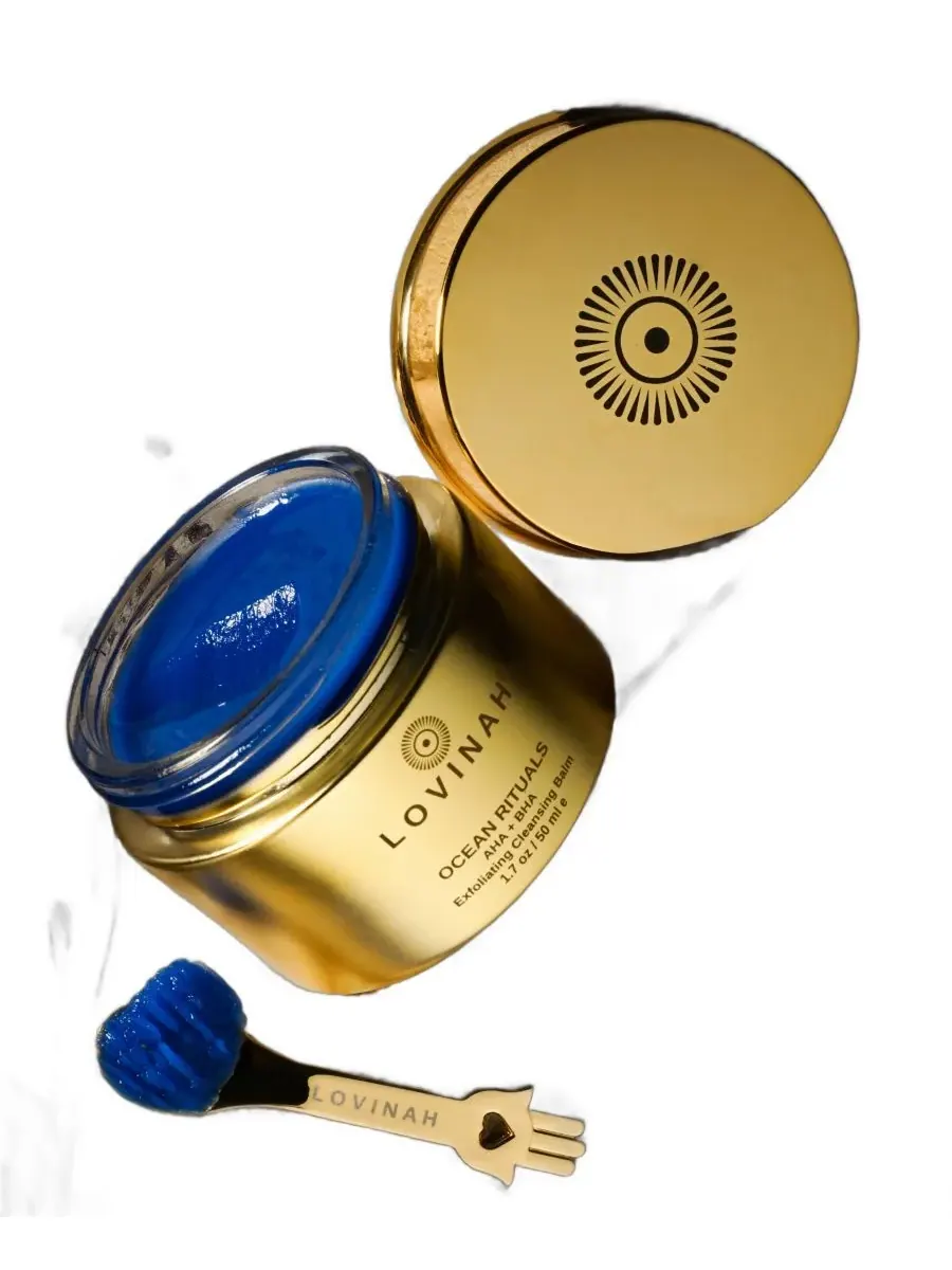 Гель для умывания Lovinah Skincare — Очищающий отшелушивающий бальзам Ocean Ritual с AHA и BHA — изображение 2 из 2