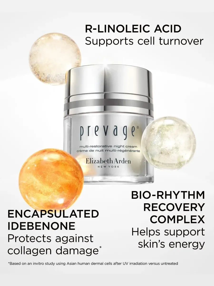 Сыворотка Elizabeth Arden — Ночной восстанавливающий PREVAGE Multi-Restorative Night Cream — изображение 9 из 10