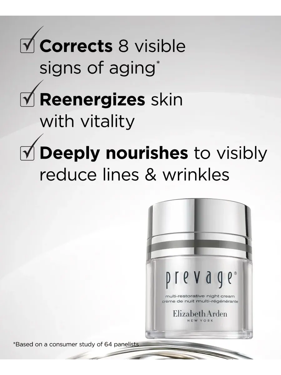 Сыворотка Elizabeth Arden — Ночной восстанавливающий PREVAGE Multi-Restorative Night Cream — изображение 10 из 10