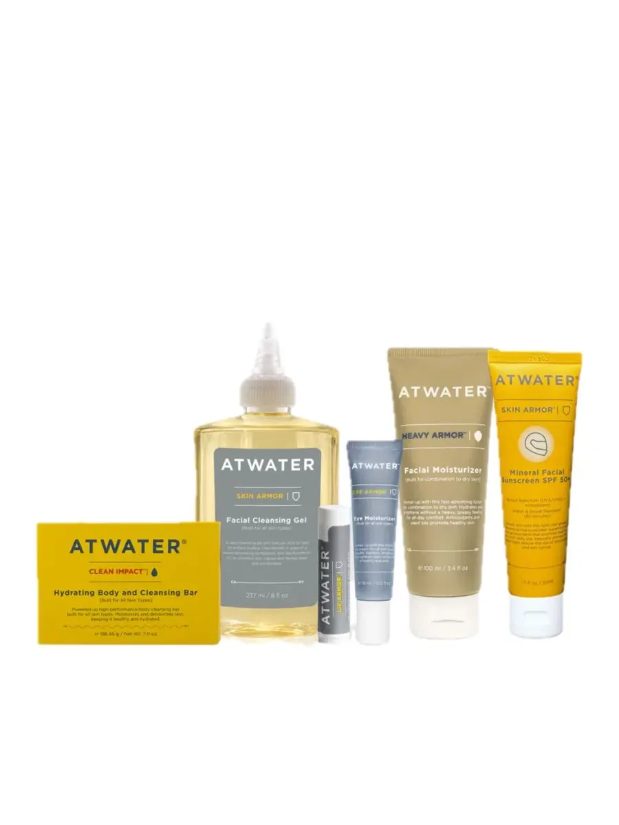 Набор для ухода за сухой кожей Heavy Armor Dry Skin Ultimate Set ATWATER — мульти