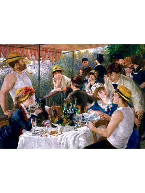 Шедевры искусства. Обед для лодочной вечеринки. Пазл из 1000 деталей. Masterpieces Puzzles — изображение 2 из 3