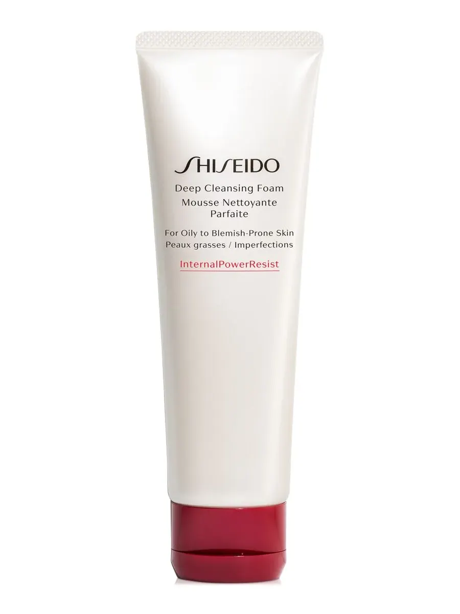 Гель для умывания Shiseido — Пенка для глубокого очищения (для жирной и склонной к высыпаниям
