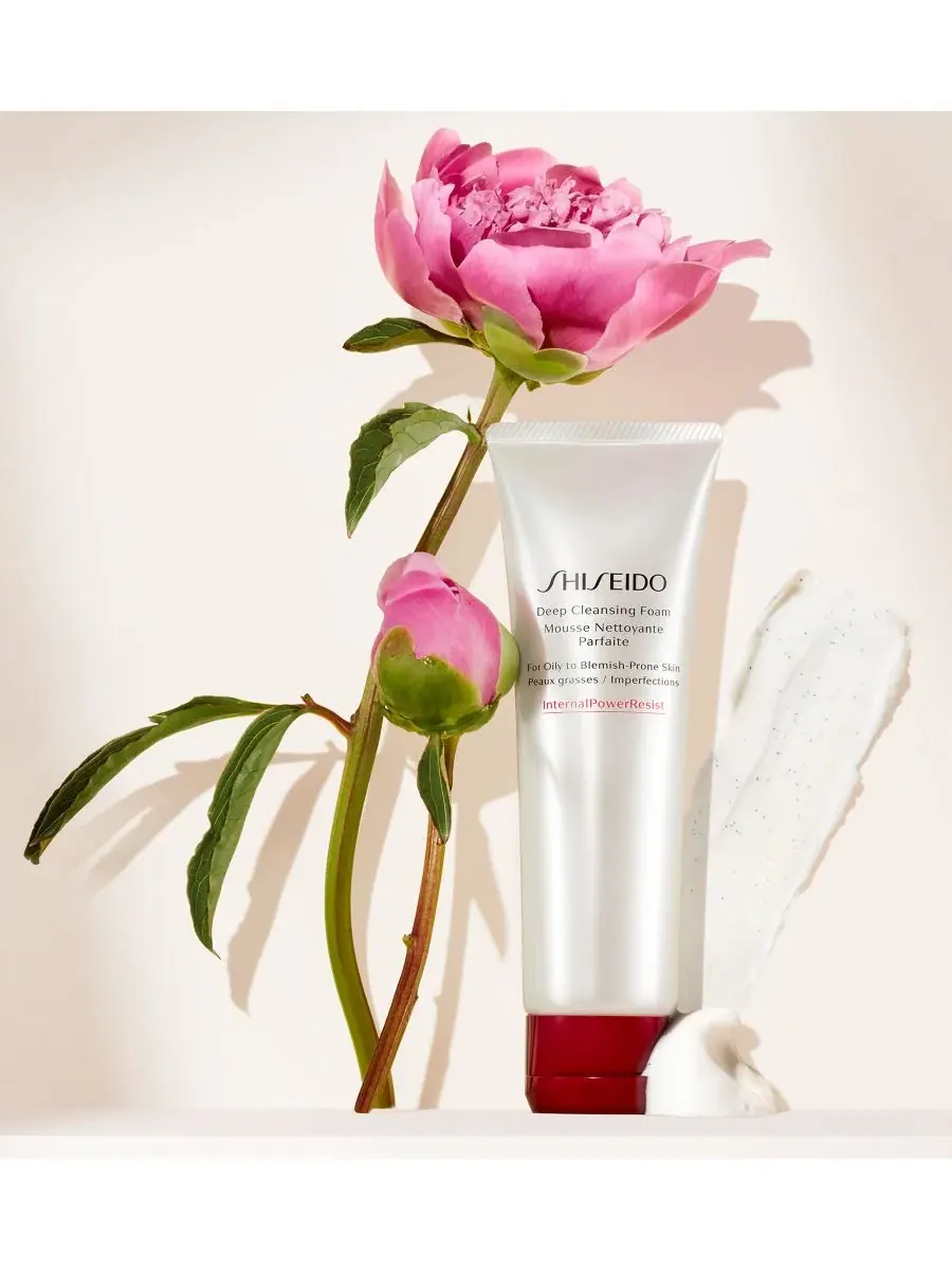 Гель для умывания Shiseido — Пенка для глубокого очищения (для жирной и склонной к высыпаниям — изображение 6 из 7