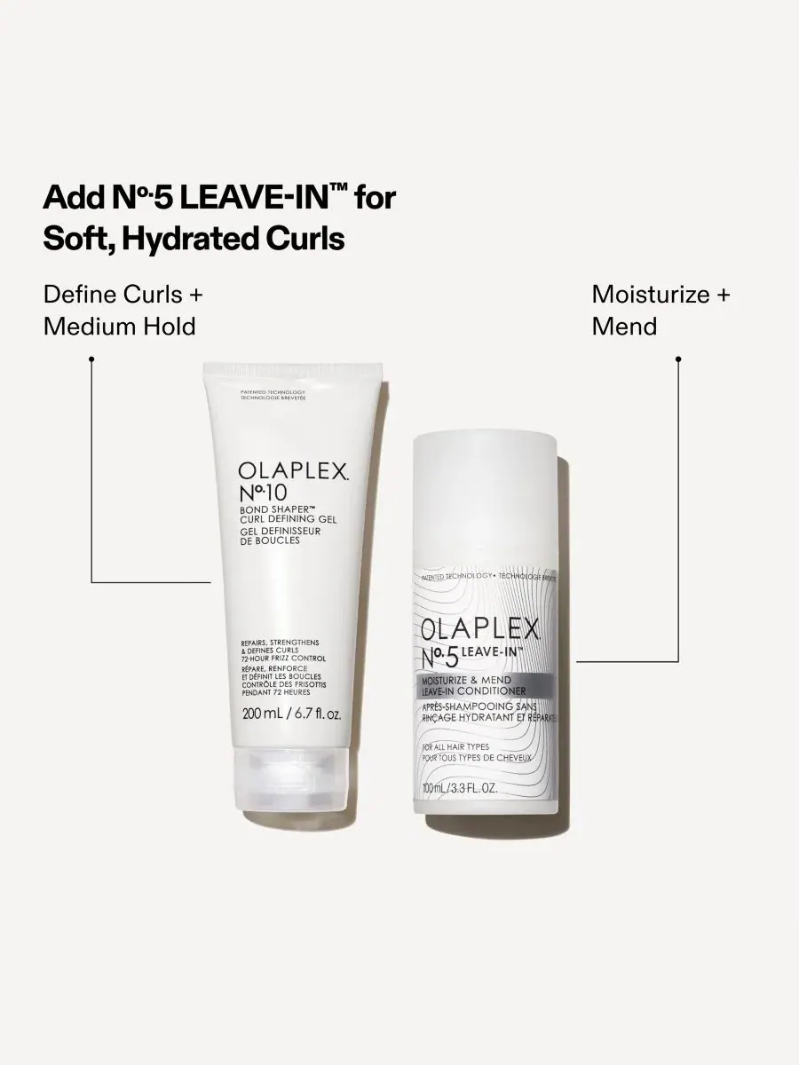 Olaplex Гель для формирования локонов Bond Shaper Curl Defining Gel № 10, 190 мл — изображение 7 из 8