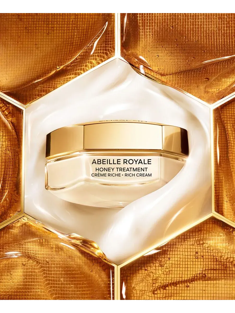 GUERLAIN Сменный блок крема для ухода за кожей Abeille Royale Honey Treatment Rich Cream, 1,6 унции — изображение 4 из 10