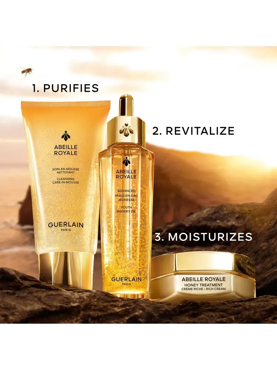 GUERLAIN Сменный блок крема для ухода за кожей Abeille Royale Honey Treatment Rich Cream, 1,6 унции — изображение 8 из 10