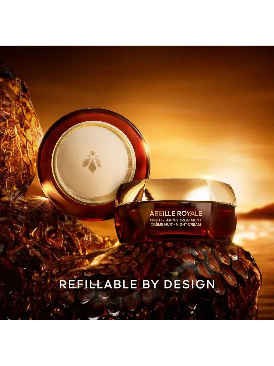 Ночной крем для лица с лифтинг-эффектом, 50 мл, с технологией Face-Taping GUERLAIN Abeille Royale — изображение 2 из 8