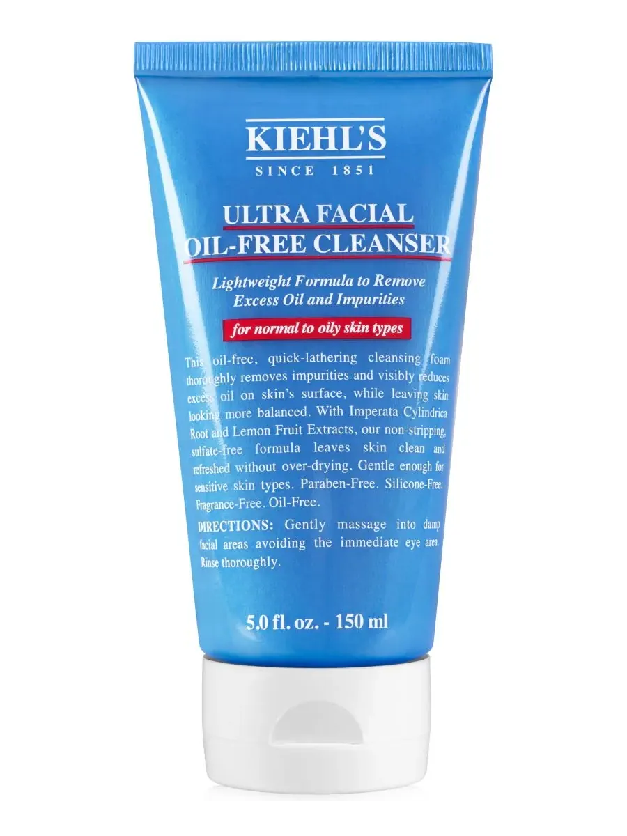Гель для умывания Kiehl's — Since 1851 Ультра-обезжиренное очищающее средство для лица, 140 мл