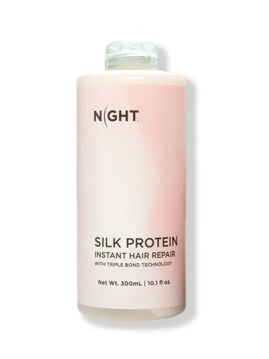 NIGHT Крем для восстановления волос с протеином шелка