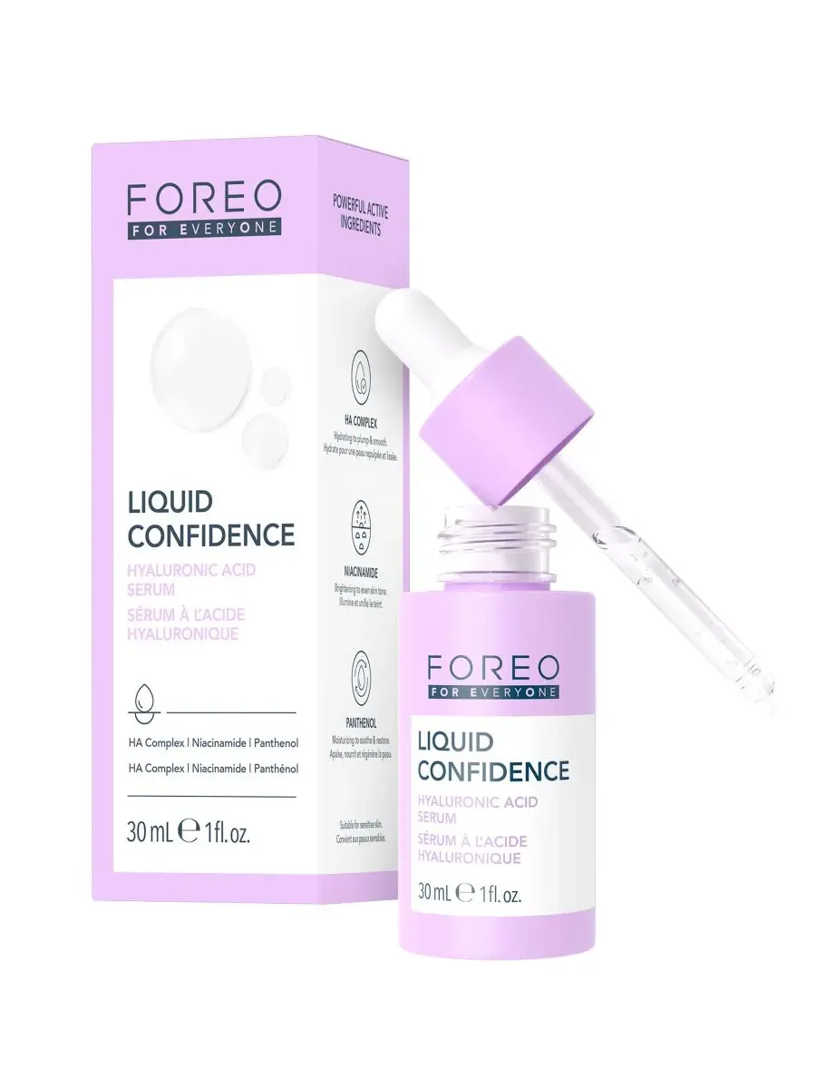 Сыворотка Foreo — С гиалуроновой кислотой For EveryOne Liquid Confidence