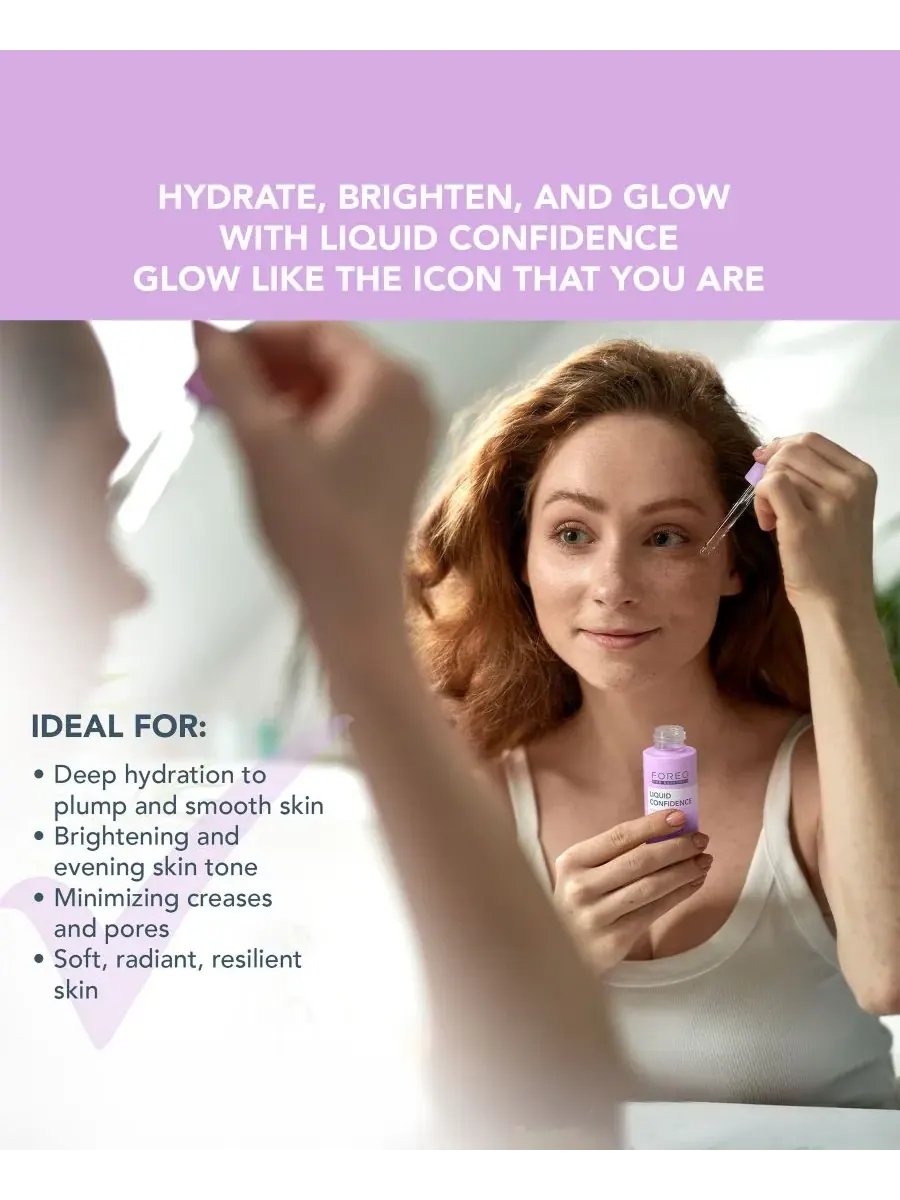 Сыворотка Foreo — С гиалуроновой кислотой For EveryOne Liquid Confidence — изображение 4 из 4