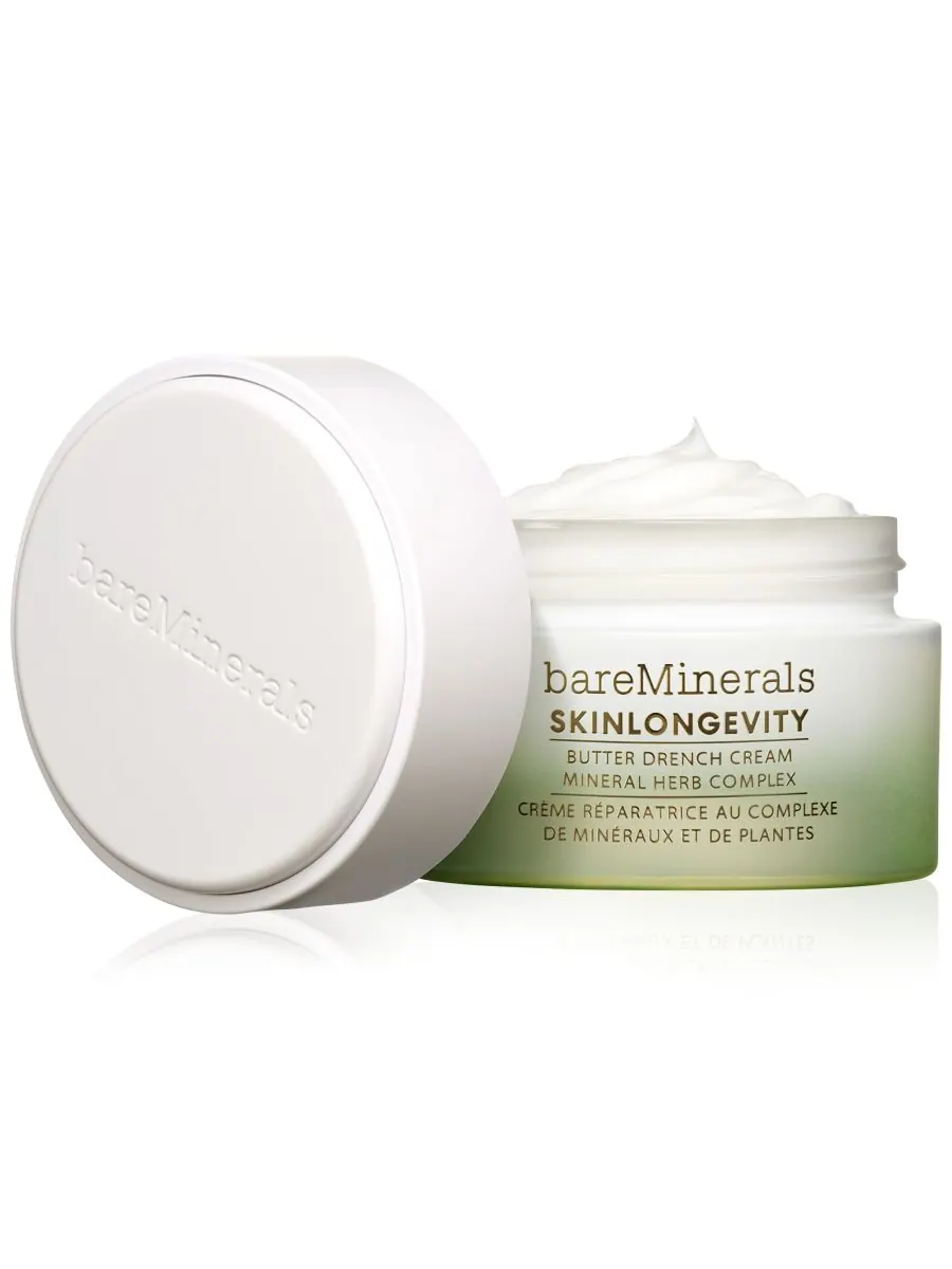 Гель для умывания bareMinerals — Увлажняющий SKINLONGEVITY Butter Drench с пептидами